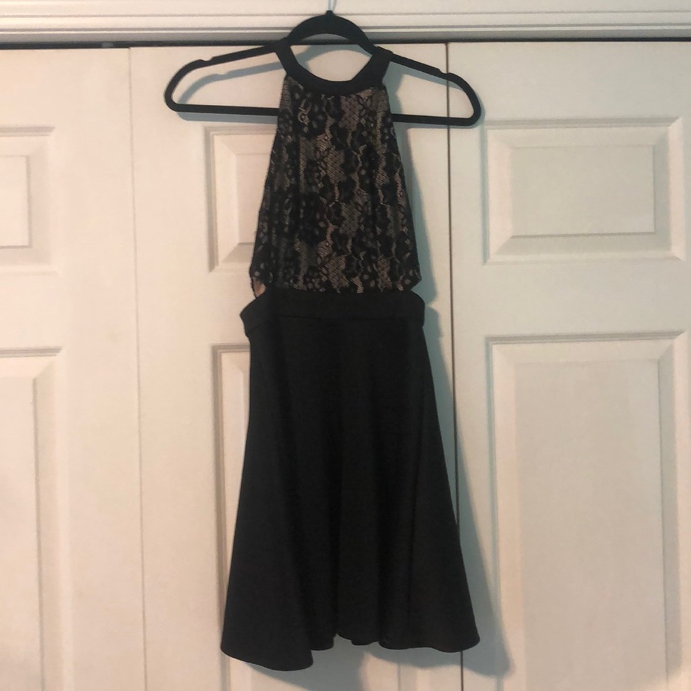 black dress